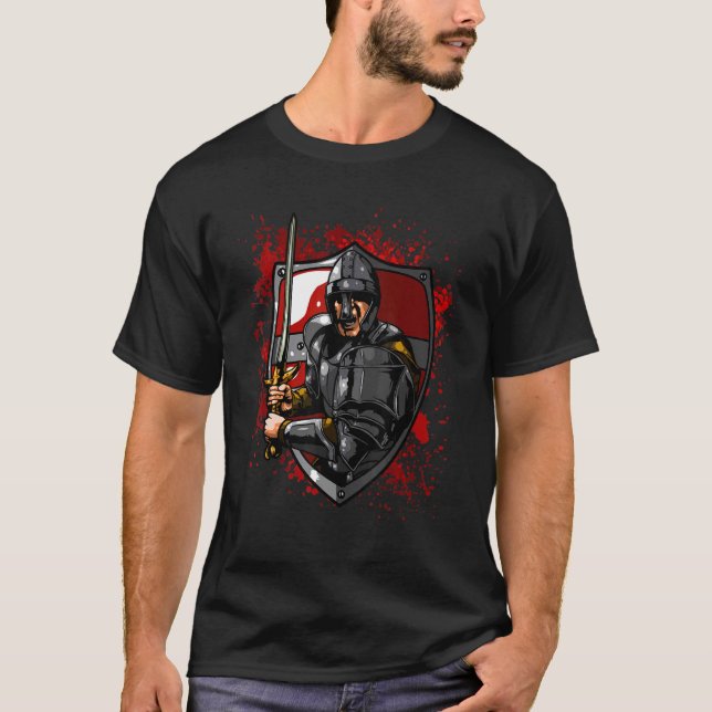 Coola Old Knight T Shirt (Framsida)