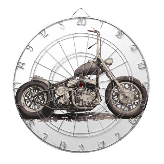 Coola Old Motorcykel Piltavla (Framsidan)