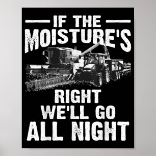 Coola om fukets Höger Farmer ger roligt långt Poster