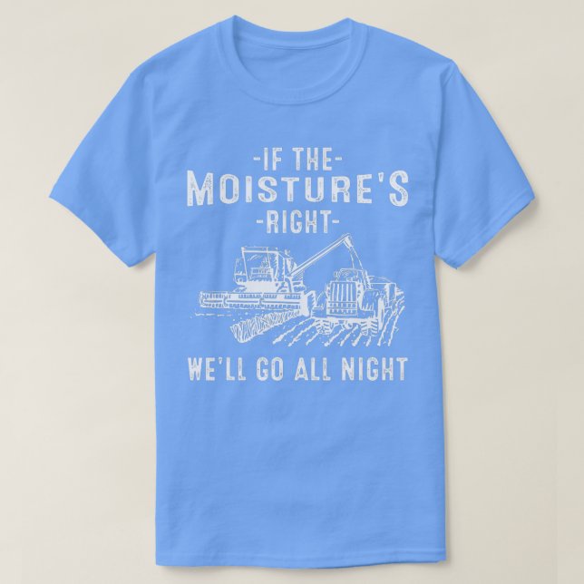 Coola om Moistures Höger Farmer Gift Funny Farm T Shirt (Design framsida)