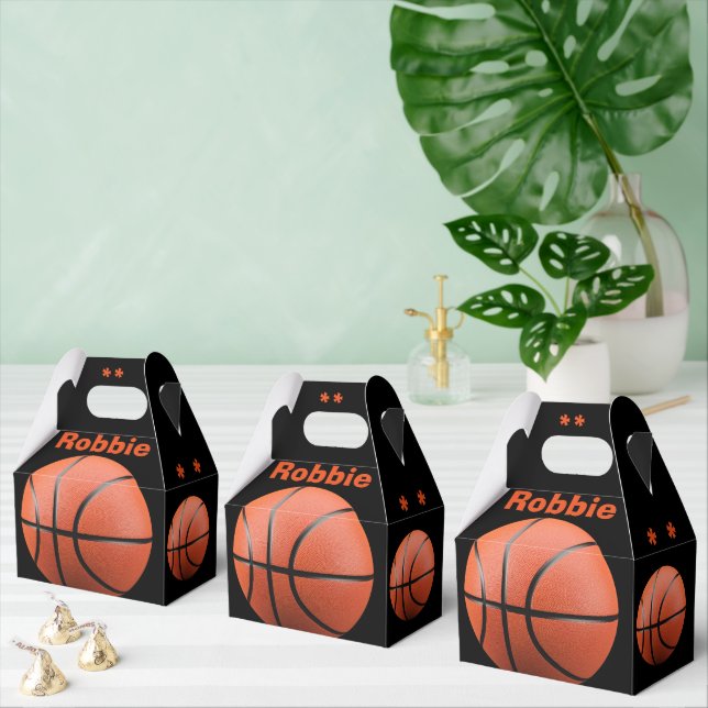 Coola Orange Basketball och Monogram Favoritbox Presentaskar (Multipel)