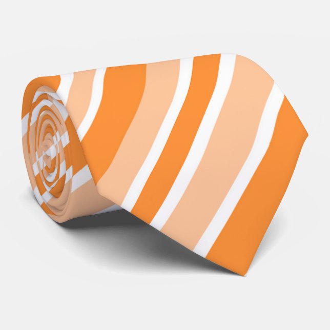 coola orange rand mönster slips (Rullad)