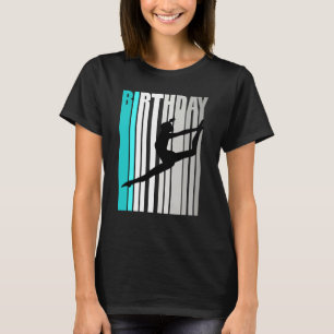 Coola Orange Retro Girls Dance Birthday Lycklig Fä T Shirt