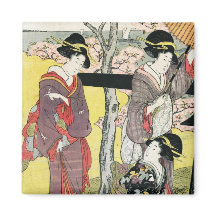 Coola oriental japanese Classic geisha dam art