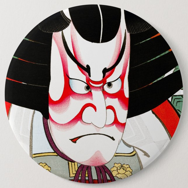 Coola Oriental Japansk shibaraki tatuering Knapp (Framsida)