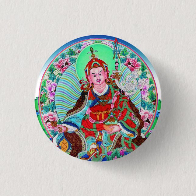 Coola orientalisk tibetan thangka Padmasambhava Knapp (Framsida)