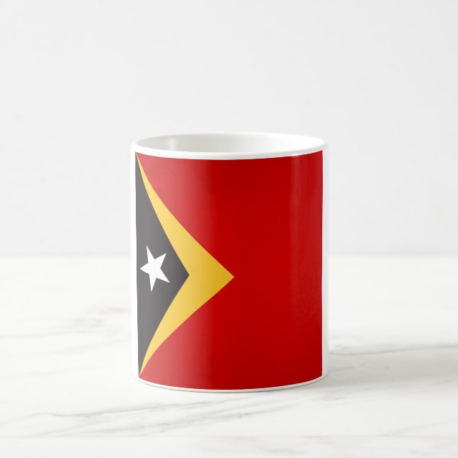 Coola Öster Timor Flagga Kaffemugg (Center)
