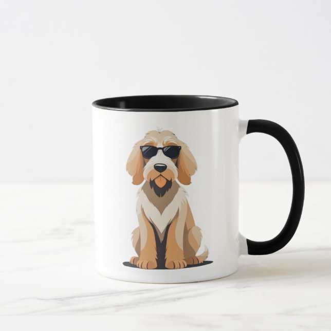 Coola Otterhound med Sunnies Mugg (Höger)