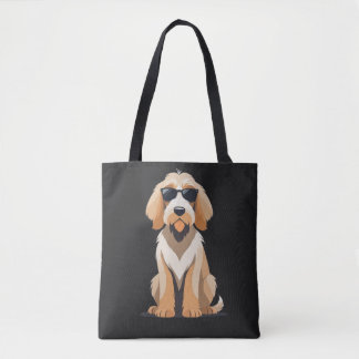 Coola Otterhound med Sunnies Tygkasse