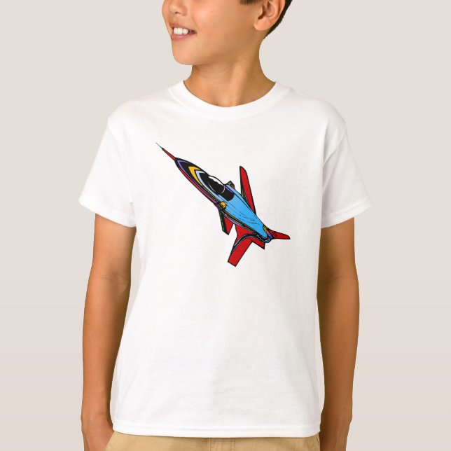Coola Överordnad Jet-Fighter-design för alla T Shirt (Framsida)