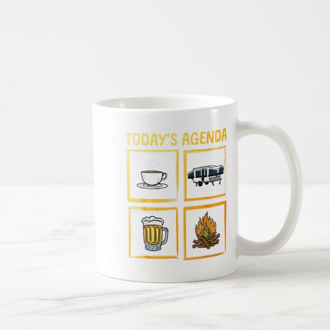 Coola P-uppsamlingsplats Art För manar kvinnor Car Kaffemugg (Höger)