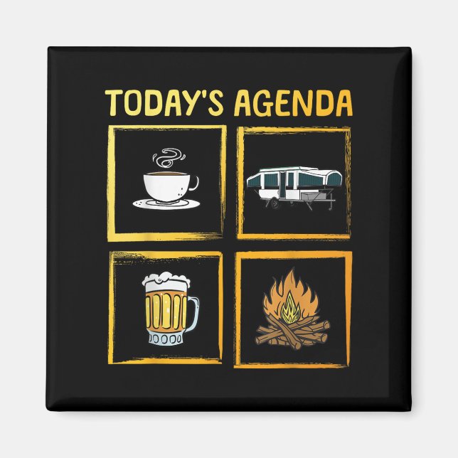 Coola P-uppsamlingsplats Art För manar kvinnor Car Magnet (Framsidan)