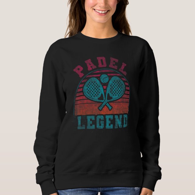 Coola Padel Retro Crossing Rackets Padel Legend T Shirt (Framsida)