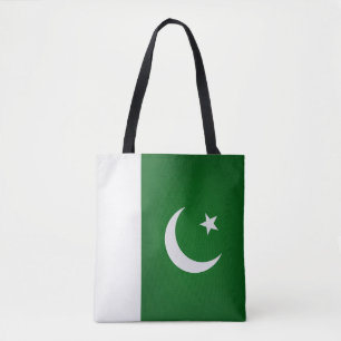 Coola Pakistan Flagga Mode Tygkasse