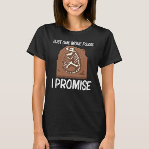 Coola Paleontologi För manar kvinnor Dinosaur Bone T Shirt