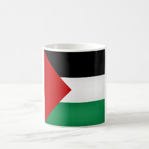Coola Palestinska Flagga Kaffemugg