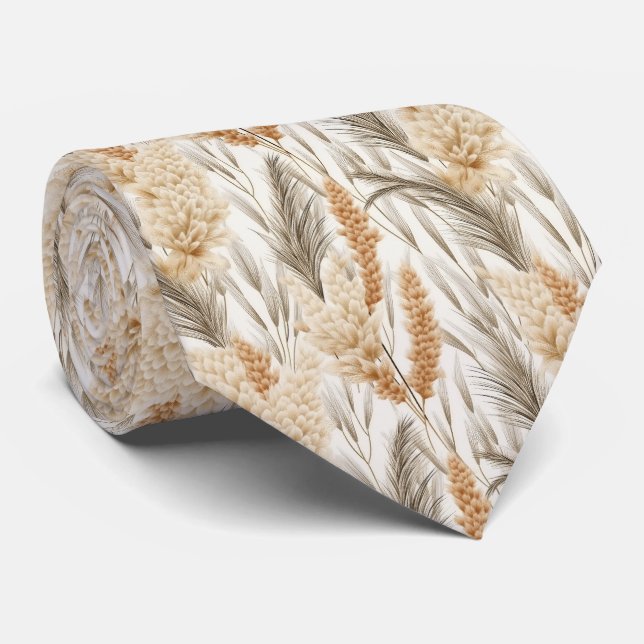 Coola Pampas Grass Siled mönster Slips (Rullad)