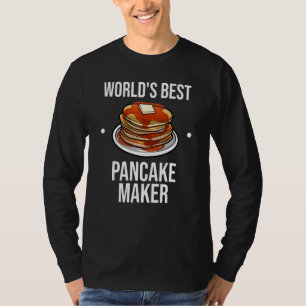 Coola Pancake För manar Women Pancake Maker Breakf T Shirt