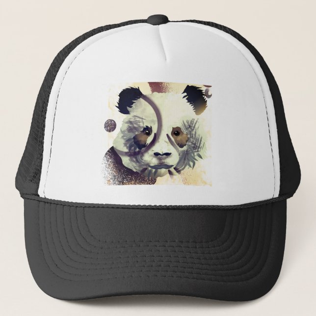 Coola Panda Illustration Art Keps (Framsida)