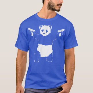 coola panda - pandabjörn - söt - rolig - kawaii t shirt