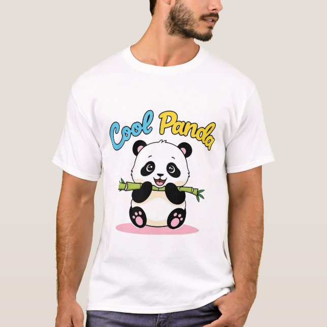 Coola panda t shirt (Framsida)