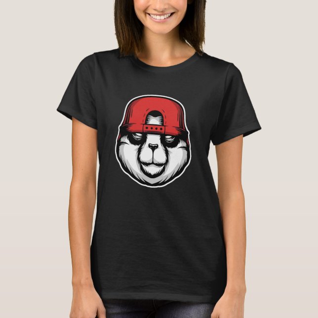 Coola Panda T Shirt (Framsida)