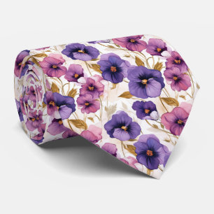 Coola Pansy mönster Slips