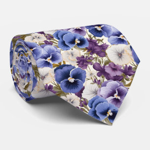 Coola Pansy mönster Slips