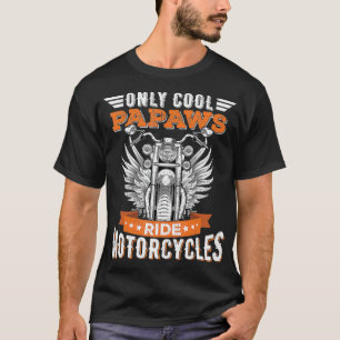 Coola Papaws Ride Motorcyklar Bike Cycling for Spo T Shirt