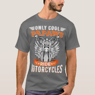 Coola Papaws Ride Motorcyklar Bike Cycling for Spo T Shirt