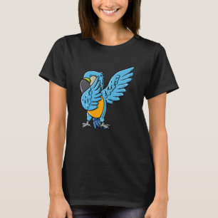 Coola papegoja Dabbing Papegoja Tropisk Fågel 1 T Shirt