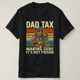 Coola Pappa Björn Rolig Snacking Design  T Shirt