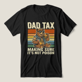 Coola Pappa Björn Rolig Snacking Design  T Shirt