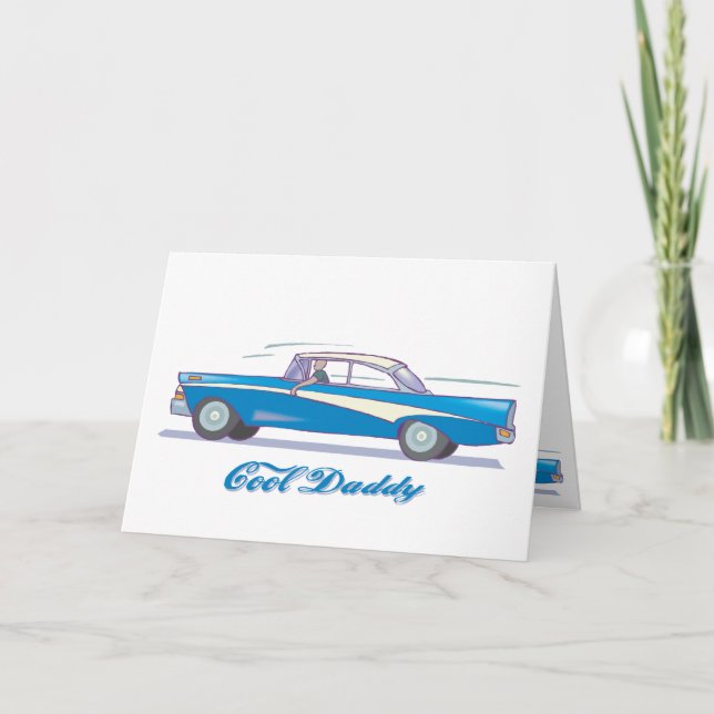 Coola pappa Card Kort (Framsida)