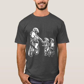 Coola Pappa Dirt Bike Rider Motocross Manar Youth T Shirt