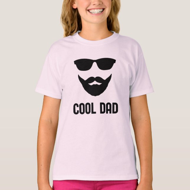 Coola Pappa | du kan ändra designbilden FÄRG T Shirt (Framsida)
