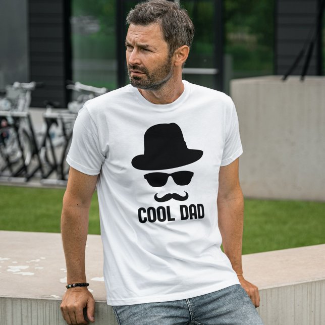 Coola Pappa | du kan ändra designbilden FÄRG T Shirt (Skapare uppladdad)