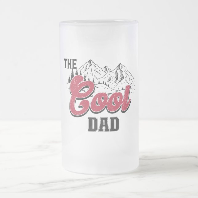 "Coola Pappa" Frosted Beer Mugg (Center)