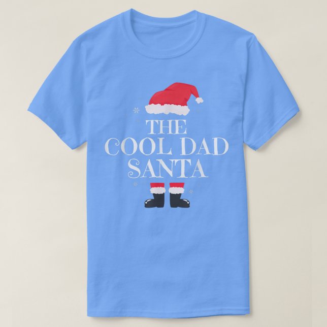 Coola Pappa julklapp för julgrupmatchning i familj T Shirt (Design framsida)
