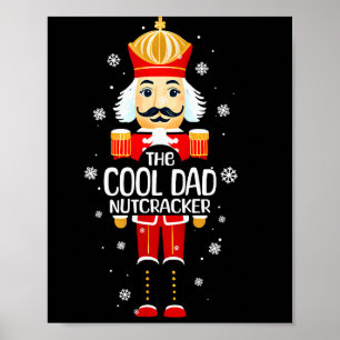 Coola pappa nötknäppare rolig jul familj matchande poster