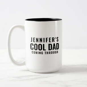 Coola Pappa Personlig Tall Two-Tone Coffee Mugg