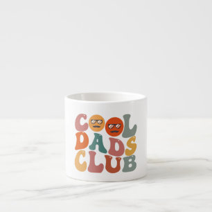 Coola Pappaklubben Pappa Fars Dag Retro Groovy Espressomugg