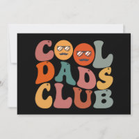 Coola Pappaklubben Pappa Fars Dag Retro Groovy