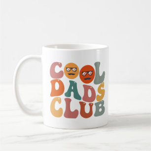 Coola Pappaklubben Pappa Fars Dag Retro Groovy Kaffemugg
