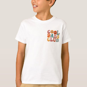 Coola Pappaklubben Pappa Fars Dag Retro Groovy T Shirt