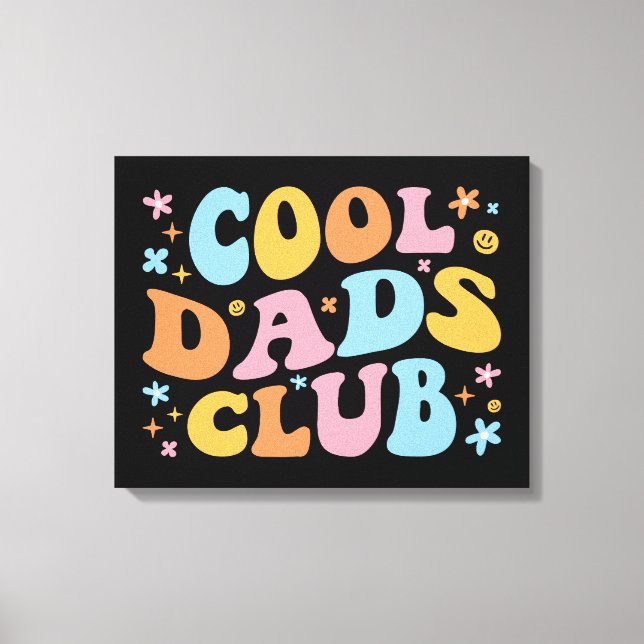 COOLA PAPPOR KLUBB III CANVASTRYCK (Framsida)