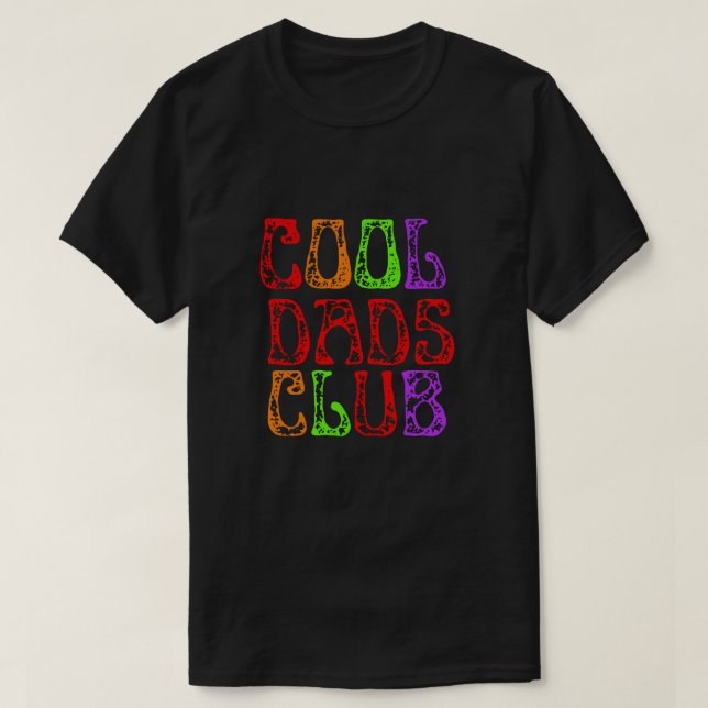 coola pappor klubb t shirt (Design framsida)