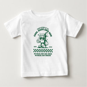 Coola pappor och son klubbtröjor Fars dag-present T Shirt