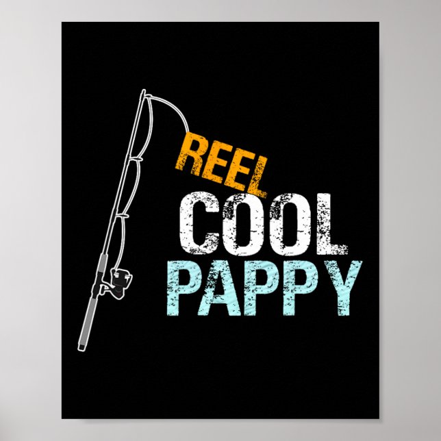 Coola Pappy Graphic Pappy Gift från mordotter G Poster (Framsidan)