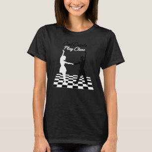 Coola par Play Chess lite dans på cacherna T Shirt